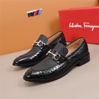 $96.00 USD Ferragamo Leather Shoes For Men #845406