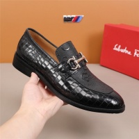 $96.00 USD Ferragamo Leather Shoes For Men #845406