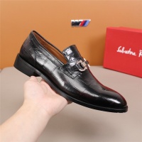 $96.00 USD Ferragamo Leather Shoes For Men #845407