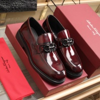 $100.00 USD Ferragamo Leather Shoes For Men #852617