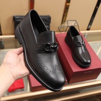 $100.00 USD Ferragamo Leather Shoes For Men #852618