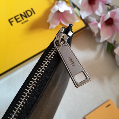 Replica Fendi AAA Man Wallets #855741 $72.00 USD for Wholesale