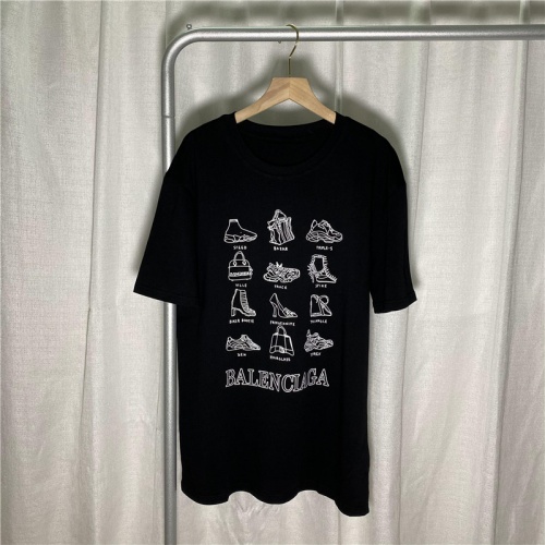 Balenciaga T-Shirts Short Sleeved For Men #855766 $29.00 USD, Wholesale Replica Balenciaga T-Shirts
