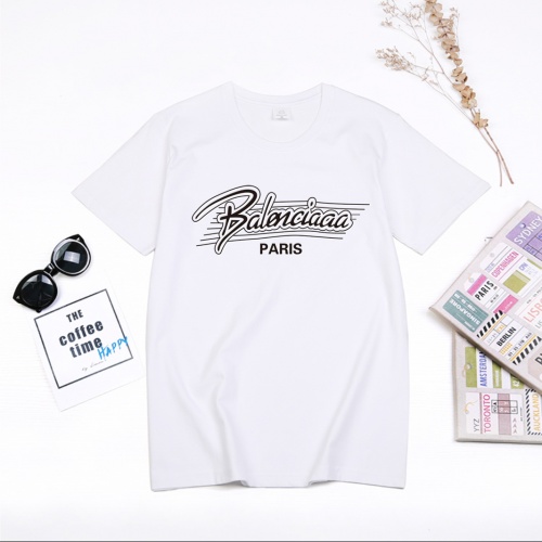 Balenciaga T-Shirts Short Sleeved For Men #855768 $27.00 USD, Wholesale Replica Balenciaga T-Shirts
