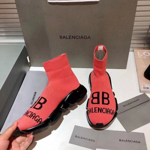 Replica Balenciaga Boots For Women #855812 $76.00 USD for Wholesale
