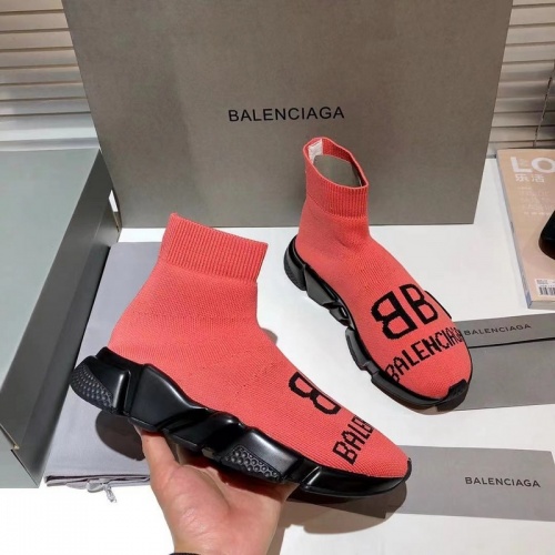 Replica Balenciaga Boots For Women #855812 $76.00 USD for Wholesale