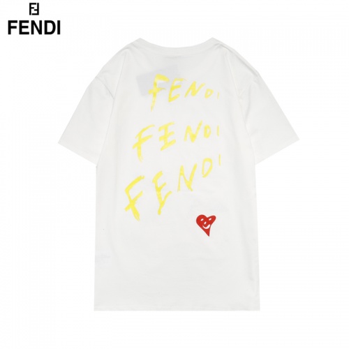 Replica Fendi T-Shirts Short Sleeved For Men #855834 $29.00 USD for Wholesale