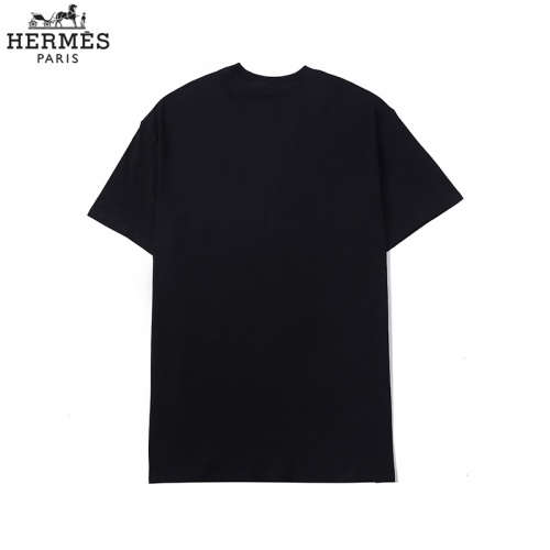 Replica Hermes T-Shirts Short Sleeved For Men #855871 $29.00 USD for Wholesale