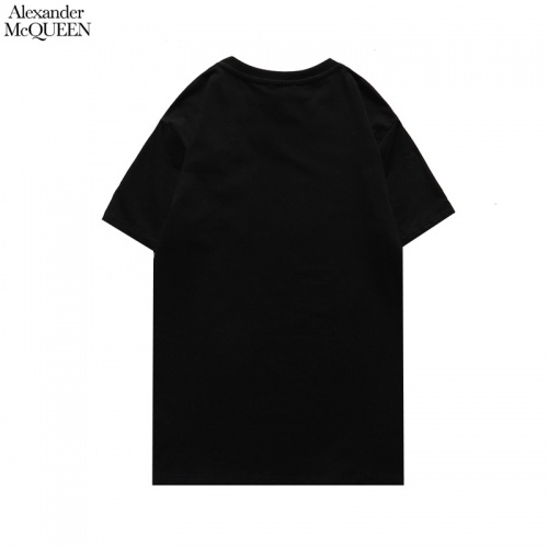 Replica Alexander McQueen T-shirts Short Sleeved For Men #855927 $27.00 USD for Wholesale