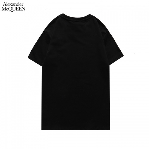 Replica Alexander McQueen T-shirts Short Sleeved For Men #855929 $27.00 USD for Wholesale