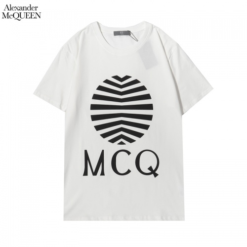Alexander McQueen T-shirts Short Sleeved For Men #855932 $27.00 USD, Wholesale Replica Alexander McQueen T-shirts