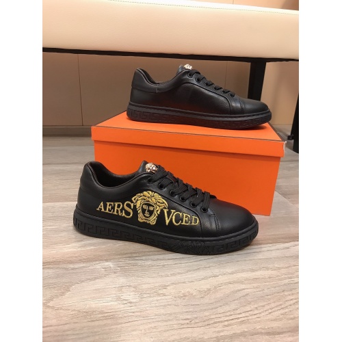 Versace Casual Shoes For Men #855934 $76.00 USD, Wholesale Replica Versace Casual Shoes