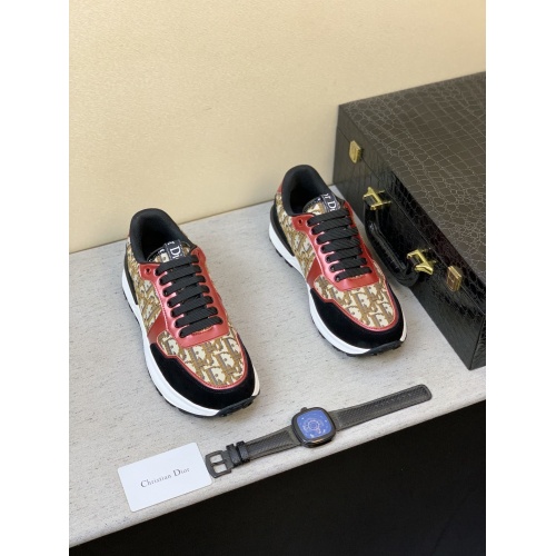 Replica Christian Dior Casual Shoes For Men #855938 $80.00 USD for Wholesale