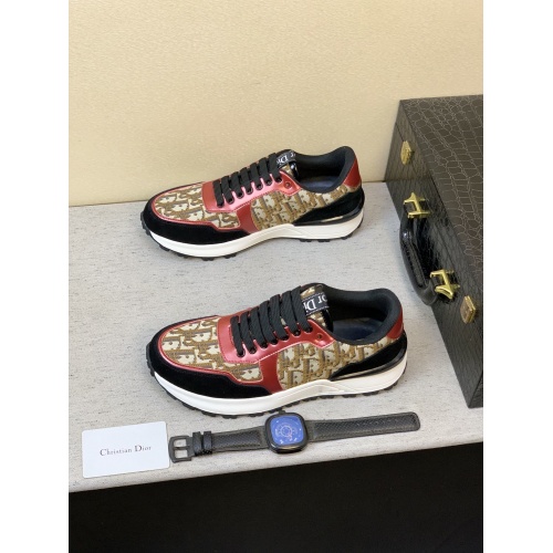 Replica Christian Dior Casual Shoes For Men #855938 $80.00 USD for Wholesale