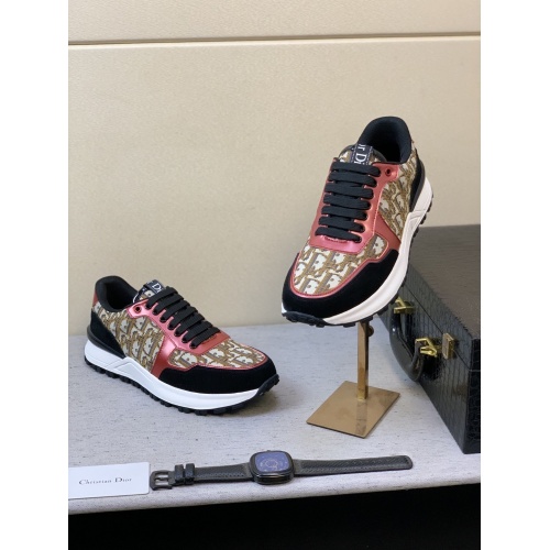 Replica Christian Dior Casual Shoes For Men #855938 $80.00 USD for Wholesale