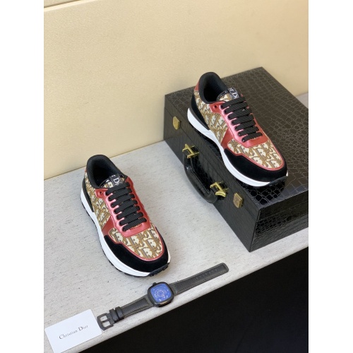 Replica Christian Dior Casual Shoes For Men #855938 $80.00 USD for Wholesale