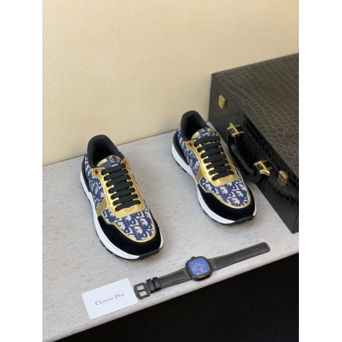 Replica Christian Dior Casual Shoes For Men #855939 $80.00 USD for Wholesale
