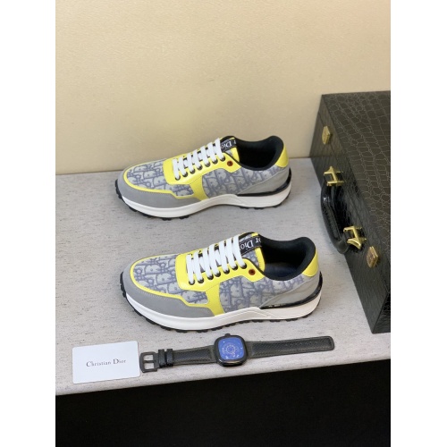 Replica Christian Dior Casual Shoes For Men #855940 $80.00 USD for Wholesale
