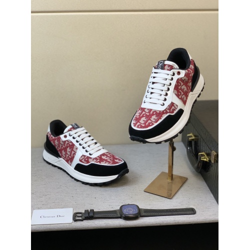 Replica Christian Dior Casual Shoes For Men #855941 $80.00 USD for Wholesale