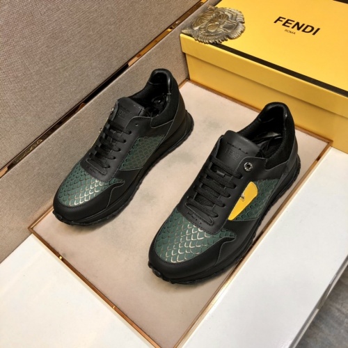 Replica Fendi Casual Shoes For Men #855962 $92.00 USD for Wholesale