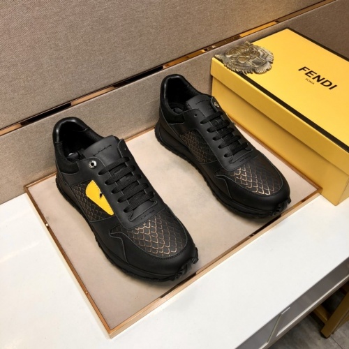 Replica Fendi Casual Shoes For Men #855964 $92.00 USD for Wholesale