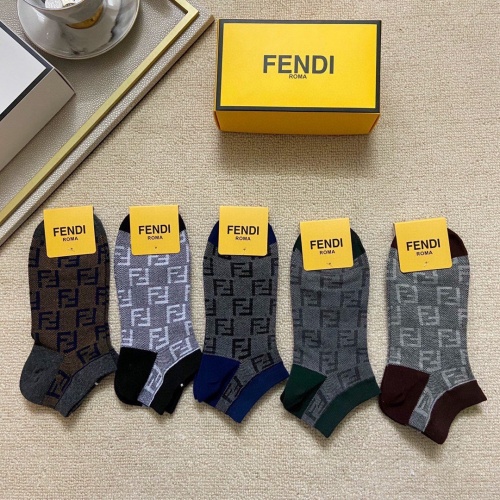 Fendi Socks #856134 $25.00 USD, Wholesale Replica Fendi Socks