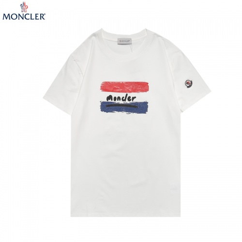 Moncler T-Shirts Short Sleeved For Men #856156 $27.00 USD, Wholesale Replica Moncler T-Shirts