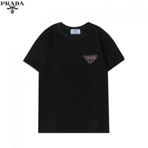 Prada T-Shirts Short Sleeved For Men #856214 $27.00 USD, Wholesale Replica Prada T-Shirts