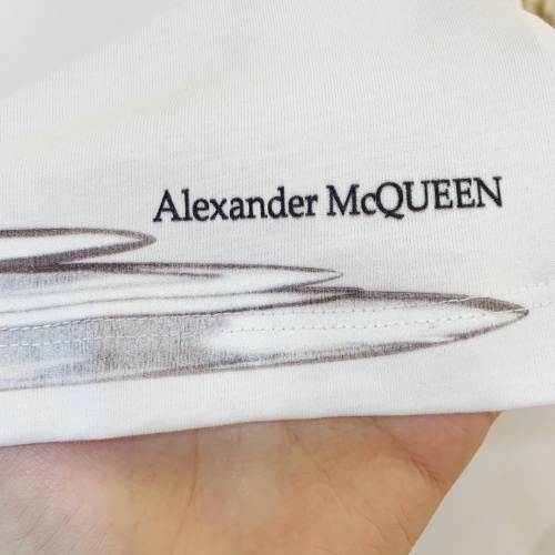 Replica Alexander McQueen T-shirts Short Sleeved For Men #856411 $41.00 USD for Wholesale