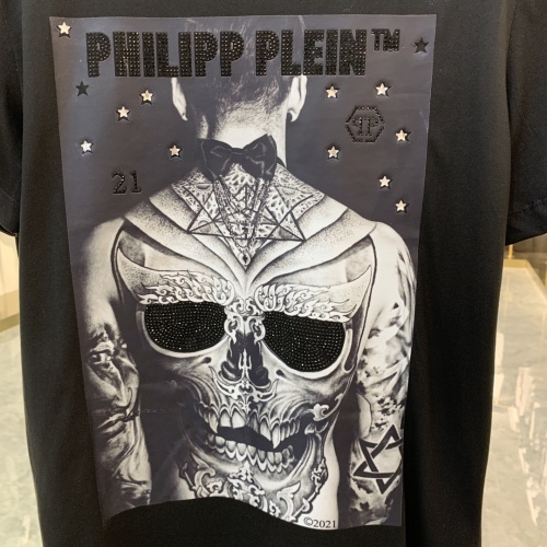 Replica Philipp Plein PP T-Shirts Short Sleeved For Men #856415 $41.00 USD for Wholesale