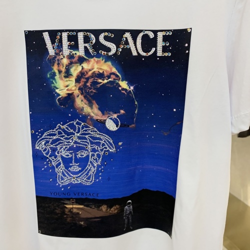 Replica Versace T-Shirts Short Sleeved For Men #856420 $41.00 USD for Wholesale