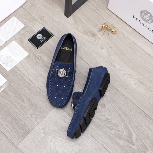 Replica Versace Casual Shoes For Men #856504 $68.00 USD for Wholesale