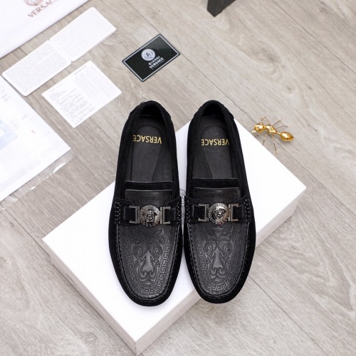 Versace Casual Shoes For Men #856508 $68.00 USD, Wholesale Replica Versace Casual Shoes