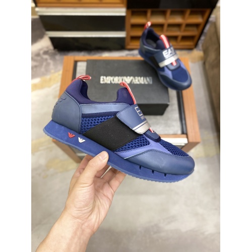 Replica Armani Casual Shoes For Men #856522 $80.00 USD for Wholesale
