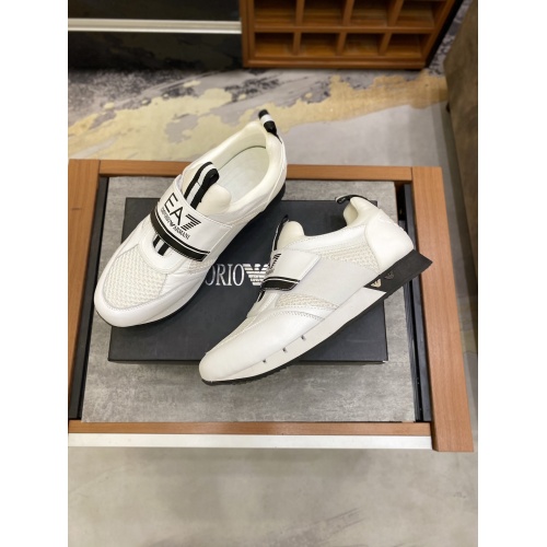 Replica Armani Casual Shoes For Men #856524 $80.00 USD for Wholesale