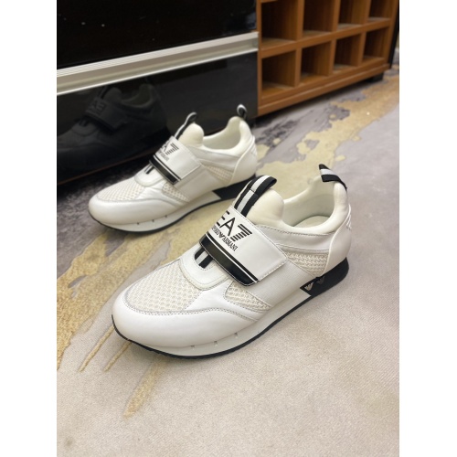 Replica Armani Casual Shoes For Men #856524 $80.00 USD for Wholesale