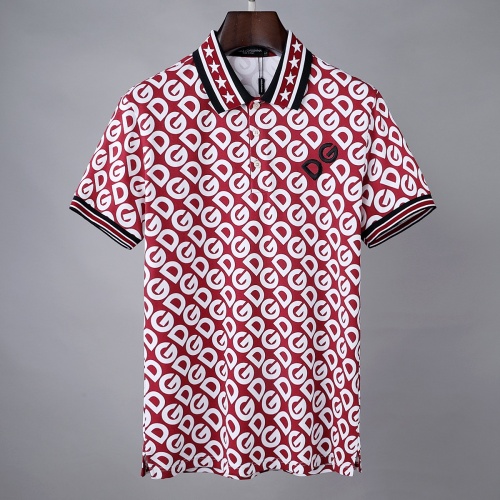 Dolce &amp; Gabbana D&amp;G T-Shirts Short Sleeved For Men #856843 $39.00 USD, Wholesale Replica Dolce &amp; Gabbana D&amp;G T-Shirts