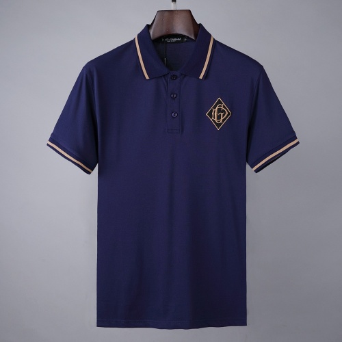 Dolce &amp; Gabbana D&amp;G T-Shirts Short Sleeved For Men #856849 $39.00 USD, Wholesale Replica Dolce &amp; Gabbana D&amp;G T-Shirts