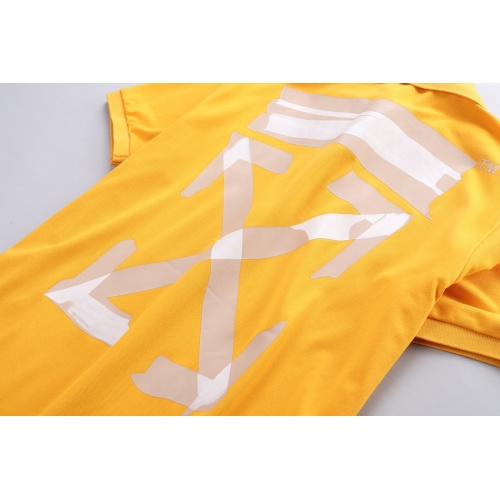 Replica Off-White T-Shirts Short Sleeved For Men #856858 $39.00 USD for Wholesale