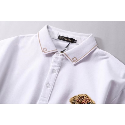 Replica Versace T-Shirts Short Sleeved For Men #856888 $39.00 USD for Wholesale