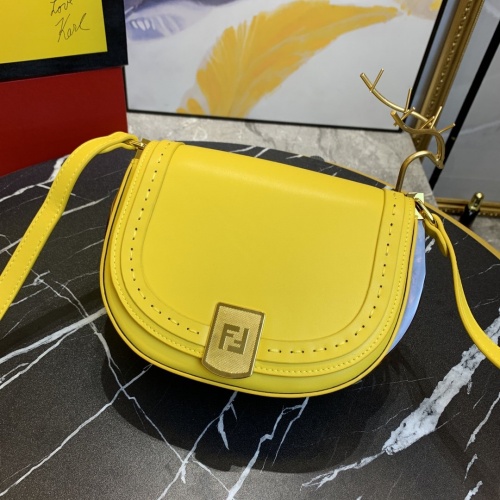 Replica Fendi AAA Messenger Bags For Women #857062 $100.00 USD for Wholesale