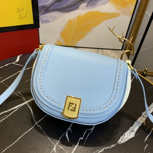 Replica Fendi AAA Messenger Bags For Women #857063 $100.00 USD for Wholesale