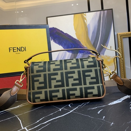 Replica Fendi AAA Messenger Bags For Women #857066 $100.00 USD for Wholesale