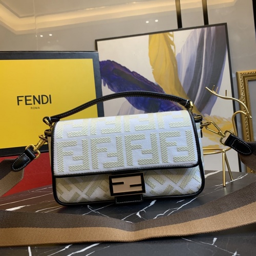 Fendi AAA Messenger Bags For Women #857069 $100.00 USD, Wholesale Replica Fendi AAA Messenger Bags