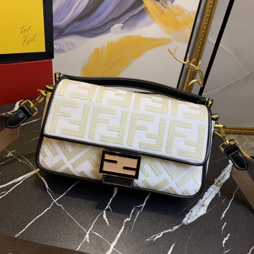 Replica Fendi AAA Messenger Bags For Women #857069 $100.00 USD for Wholesale