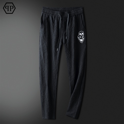 Replica Philipp Plein PP Tracksuits Short Sleeved For Men #857302 $85.00 USD for Wholesale