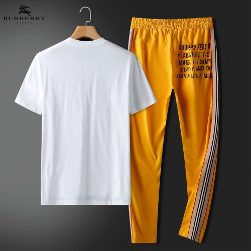 Replica Burberry Tracksuits Short Sleeved For Men #857322 $85.00 USD for Wholesale