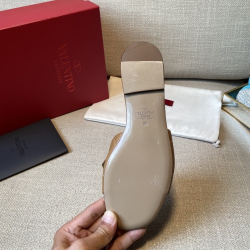 Replica Valentino Slippers For Women #857364 $85.00 USD for Wholesale