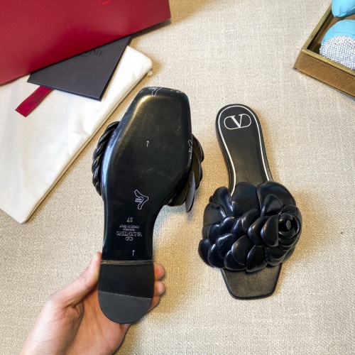 Replica Valentino Slippers For Women #857377 $98.00 USD for Wholesale