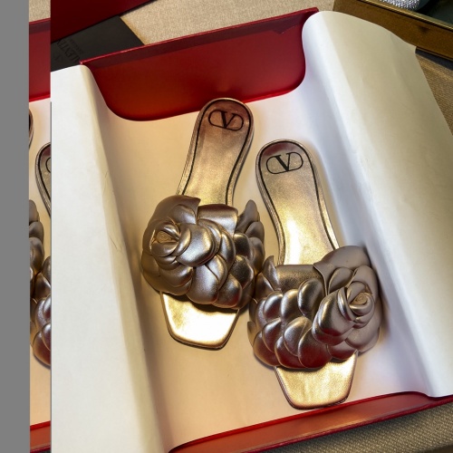 Replica Valentino Slippers For Women #857380 $98.00 USD for Wholesale